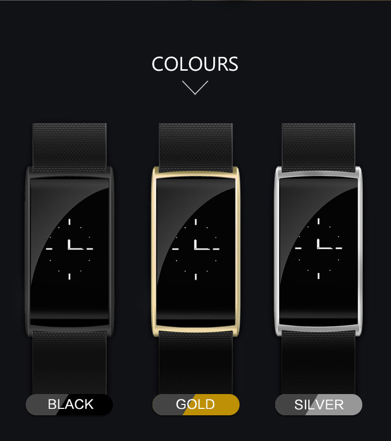 0.96 OLED Screen IP67 Intelligent Health Movement Bracelet
