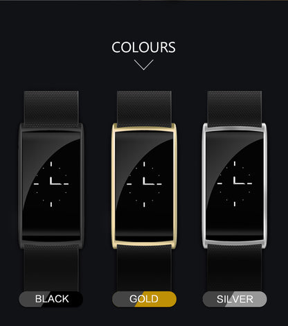 0.96 OLED Screen IP67 Intelligent Health Movement Bracelet
