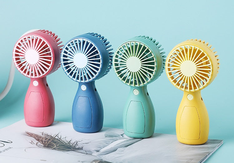 Rechargeable Mini Handheld Fan With Adjustable Wind Speed