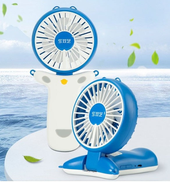 Adjustable Wind Speed Handheld Fan Rechargeable Mini Fan Phone Holder