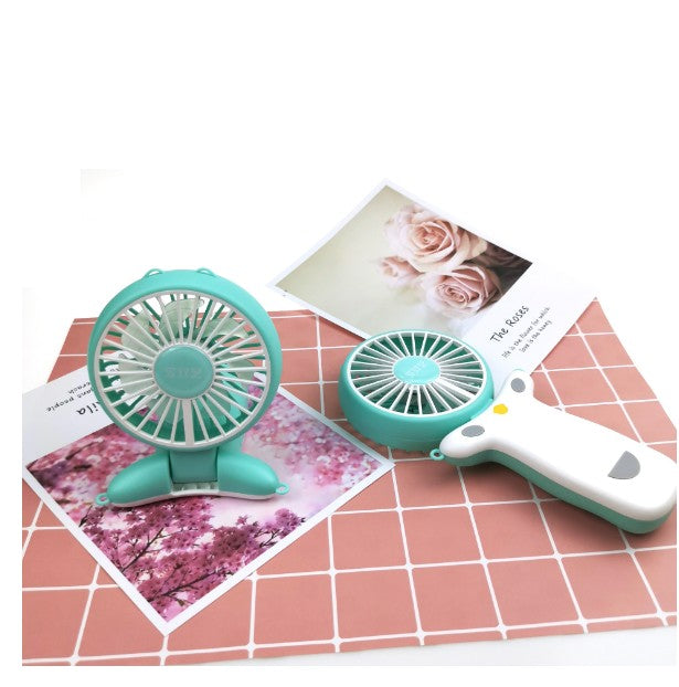 Adjustable Wind Speed Handheld Fan Rechargeable Mini Fan Phone Holder
