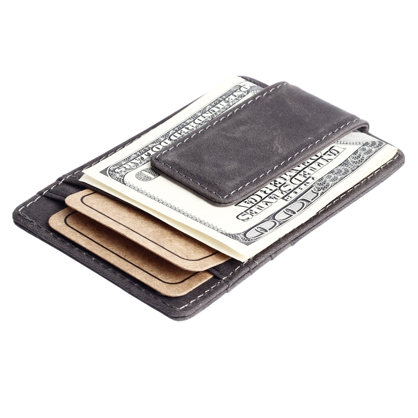 Leather Wallet Card Holder