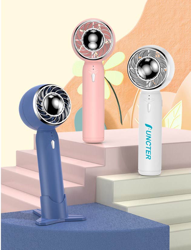 Portable Handheld Fan Small Fan USB Rechargeable Personal Hand Held Fan