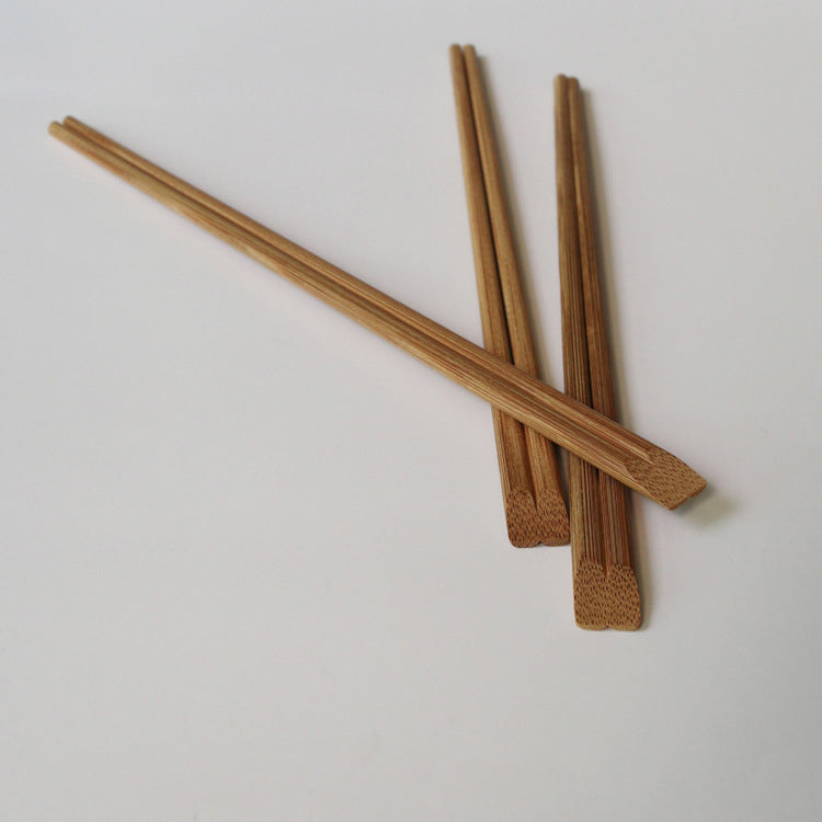 Carbonized Chopstick Disposable Chop Sticks Fast Food Chopsticks 0.197 x 8.274" W/ OPP Packing