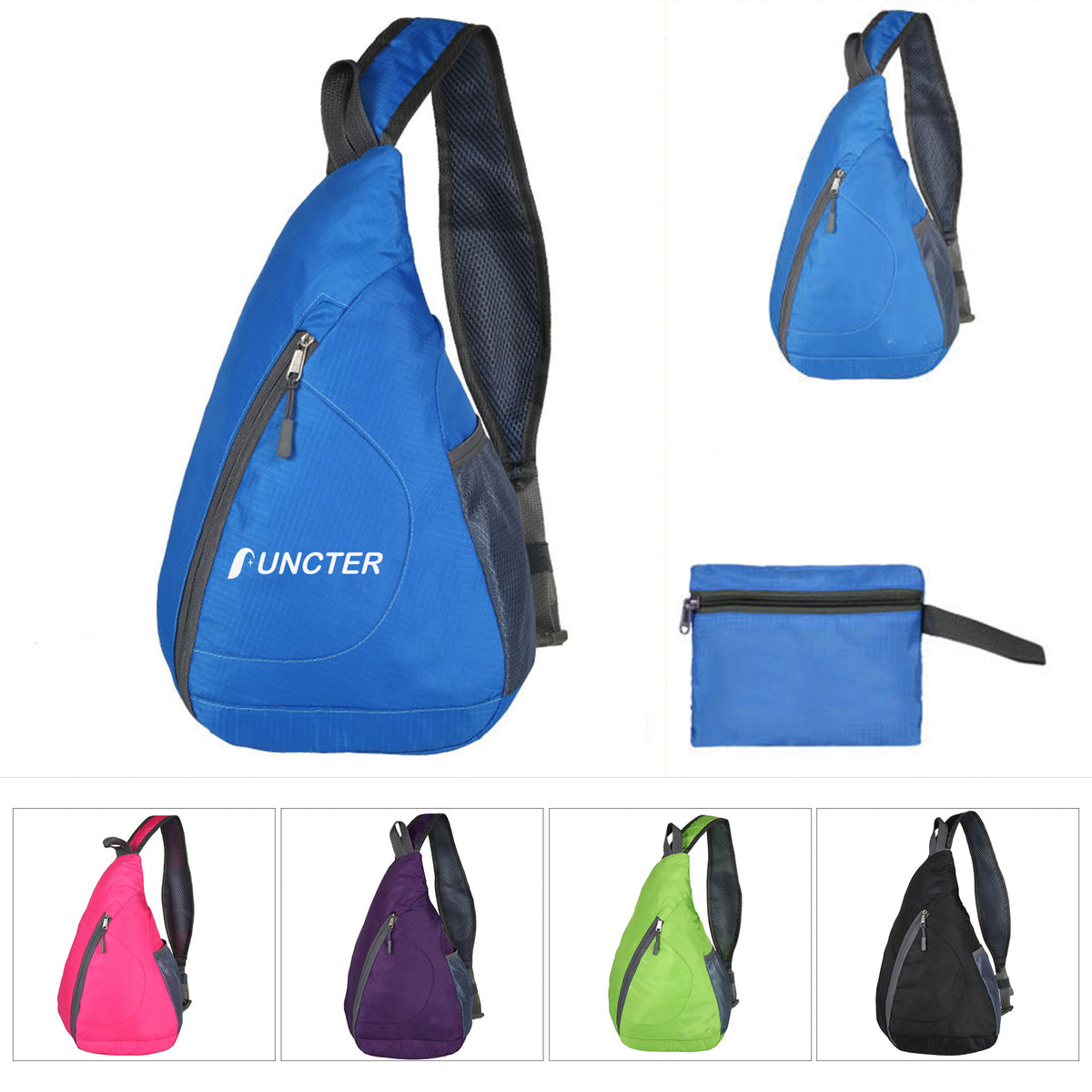 Folding Backpack Crossbody Sling Bags Lightweight Packable Hiking Day packs
