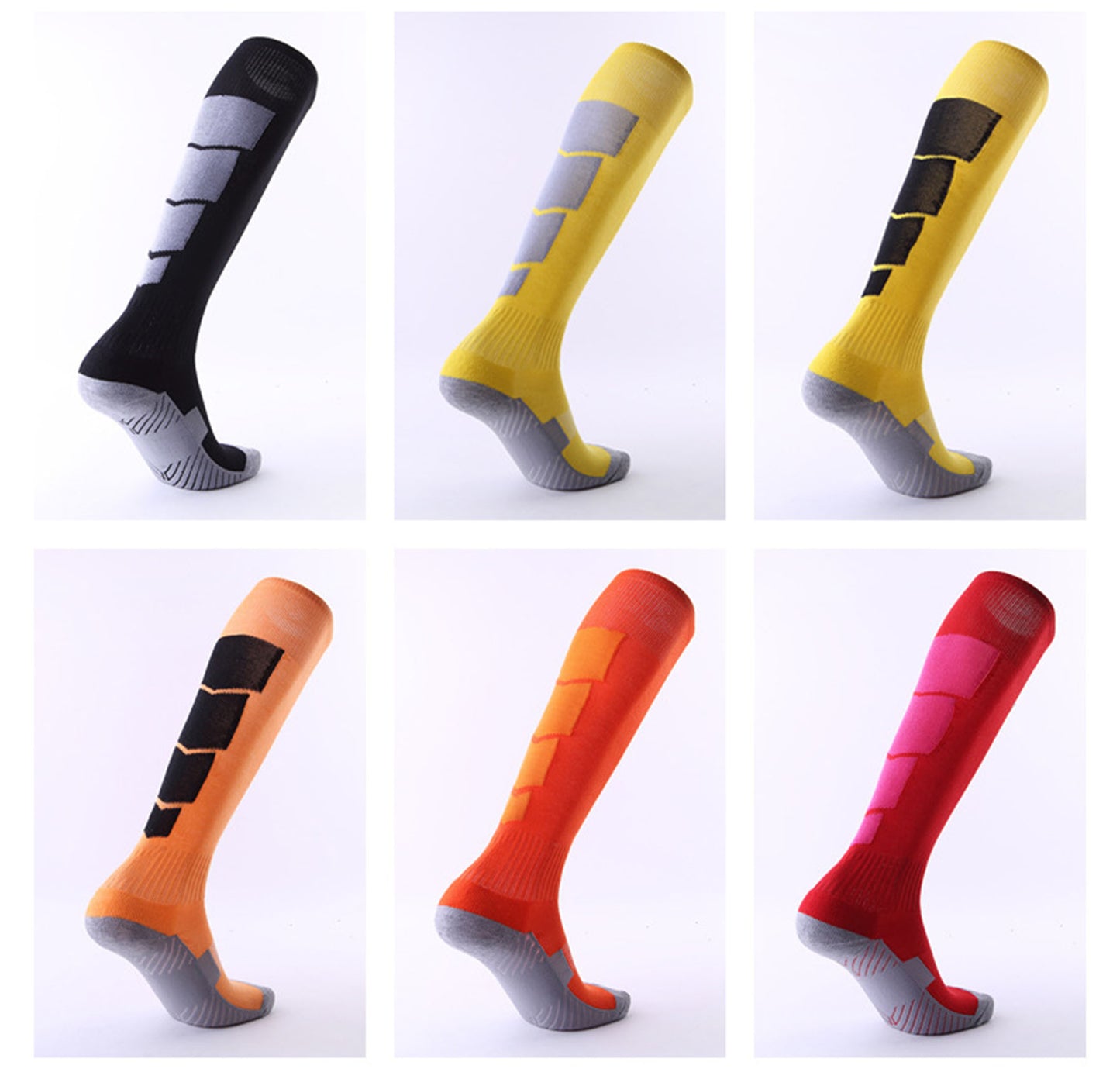 Compression Knee High Tube Socks Football Athletic Socks