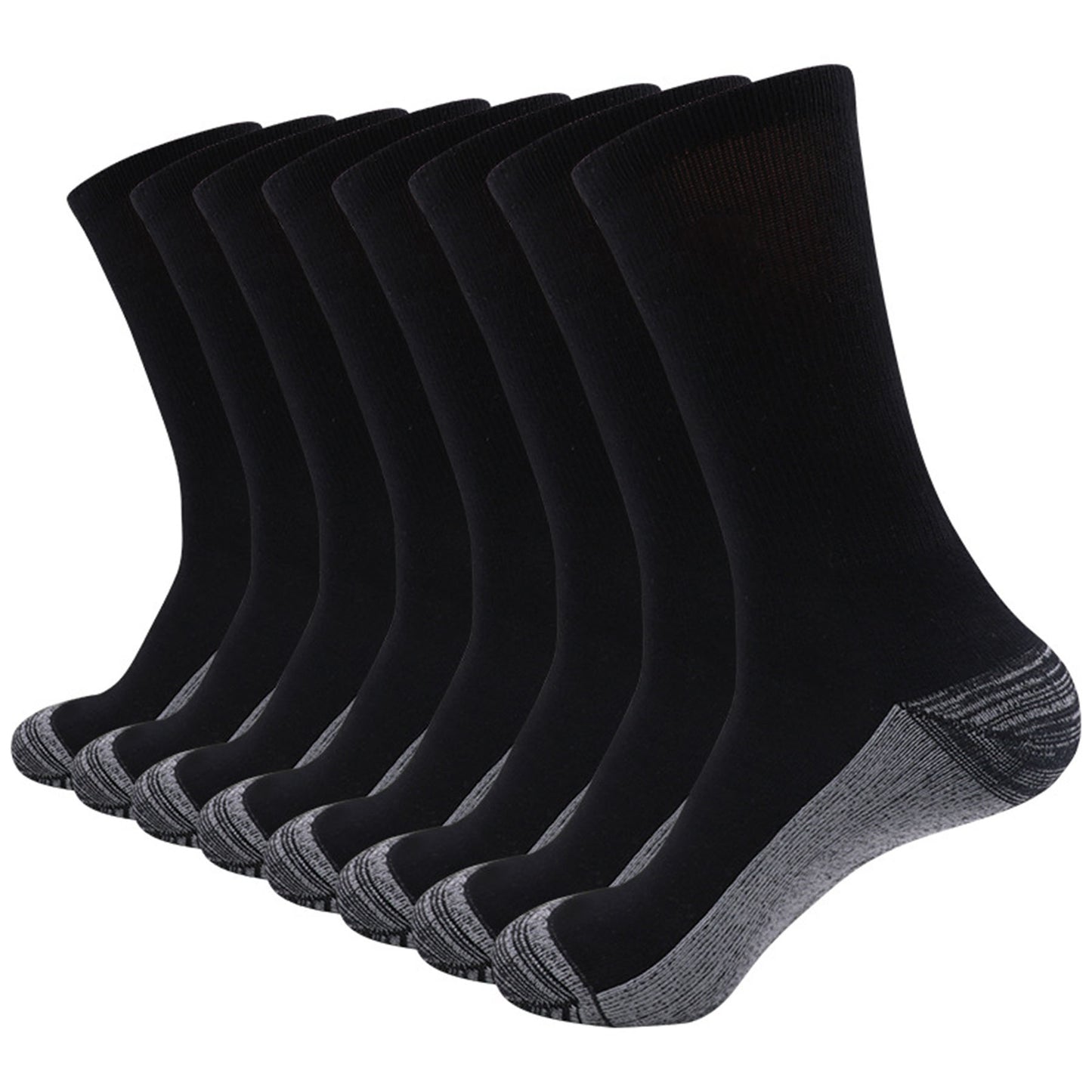 Men Casual Cotton Socks W/Mid-calf Length