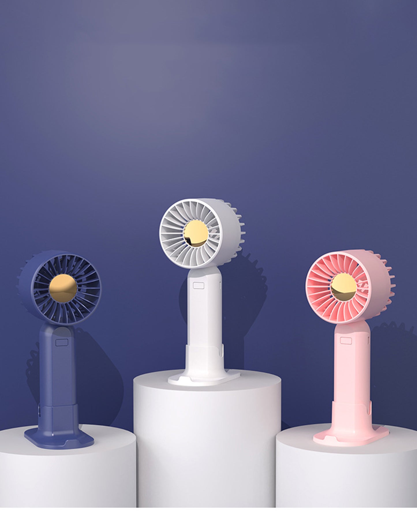 Portable Handheld Fan Small Fan USB Rechargeable Personal Hand Held Fan