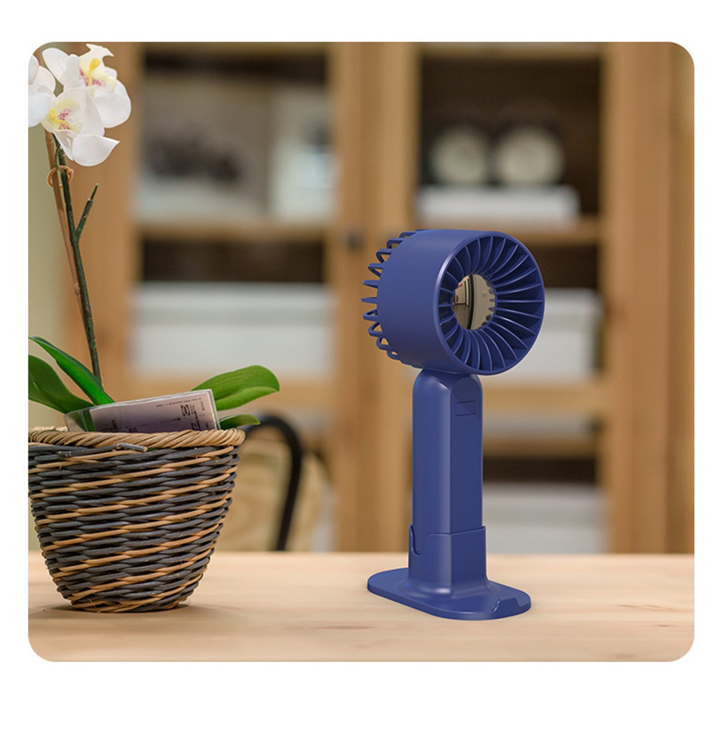 Portable Handheld Fan Small Fan USB Rechargeable Personal Hand Held Fan