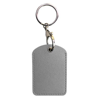 Small Rectangle PU Keytag Case PU Card Case Card Holder Access Control Card Sleeve