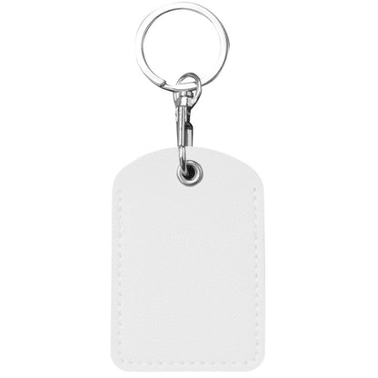 Small Rectangle PU Keytag Case PU Card Case Card Holder Access Control Card Sleeve