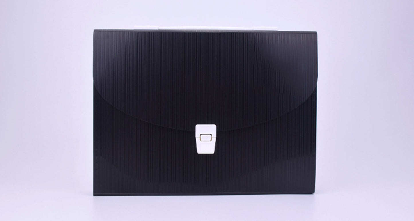 Portable 13 Pockets Expanding File Folder Accordion Document Organizer Letter A4 Paper Size Storage