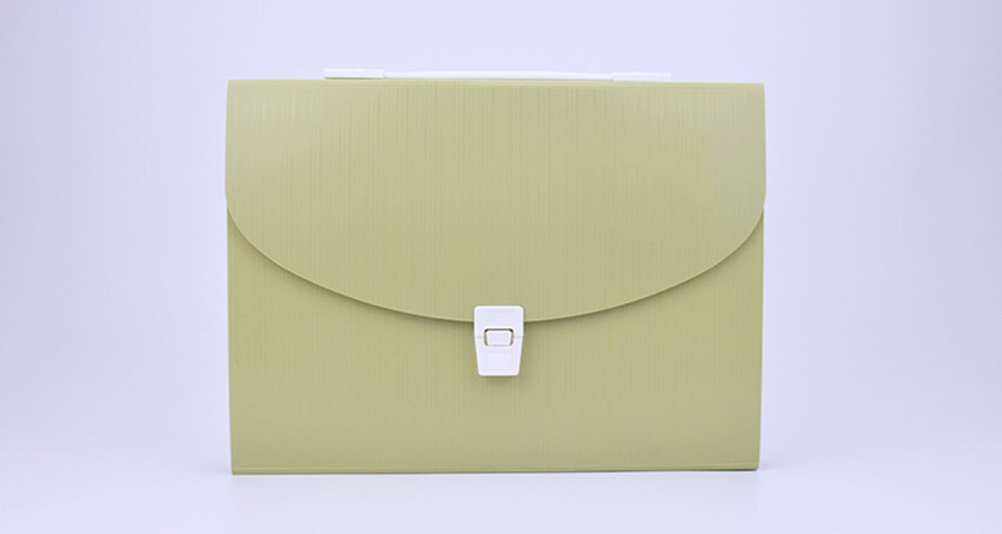 Portable 13 Pockets Expanding File Folder Accordion Document Organizer Letter A4 Paper Size Storage