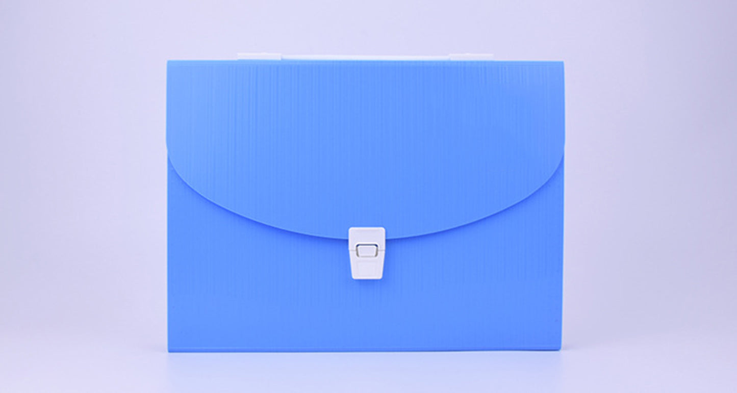 Portable 13 Pockets Expanding File Folder Accordion Document Organizer Letter A4 Paper Size Storage