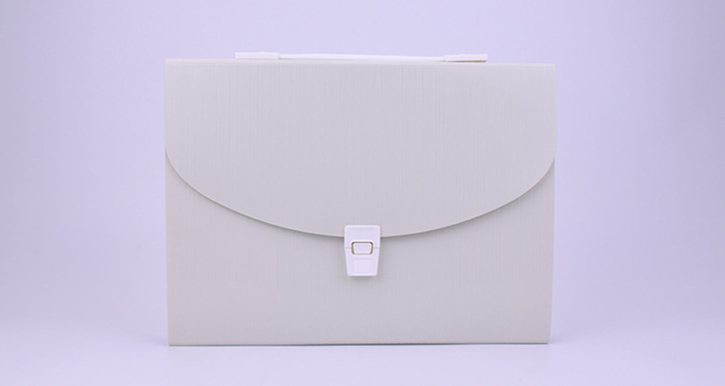 Portable 13 Pockets Expanding File Folder Accordion Document Organizer Letter A4 Paper Size Storage
