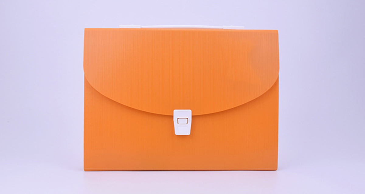 Portable 13 Pockets Expanding File Folder Accordion Document Organizer Letter A4 Paper Size Storage
