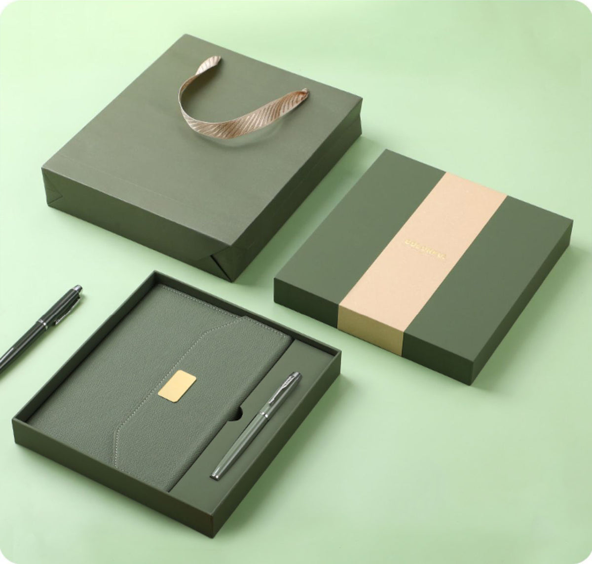 Multifunctional Loose-leaf A5 Notebook W/ Pen Packing Box Packing Bag