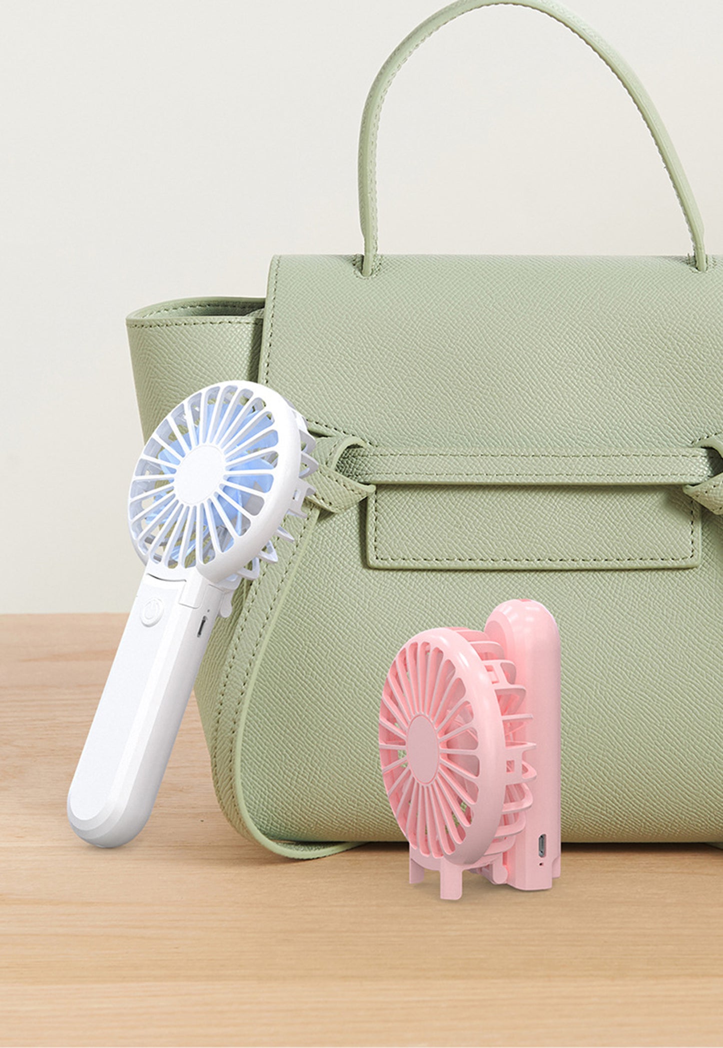 Handheld Fan,Cute Portable Fan Rechargeable USB Mini Fan