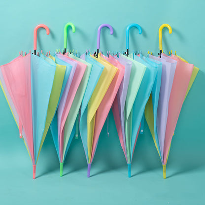 Clear Umbrella Wedding Style Stick Umbrellas Large Canopy Windproof Bulk Auto Open Umbrella