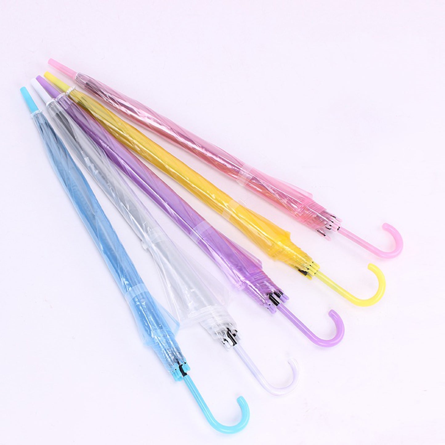 Clear Umbrella Wedding Style Stick Umbrellas Large Canopy Windproof Bulk Auto Open Umbrella