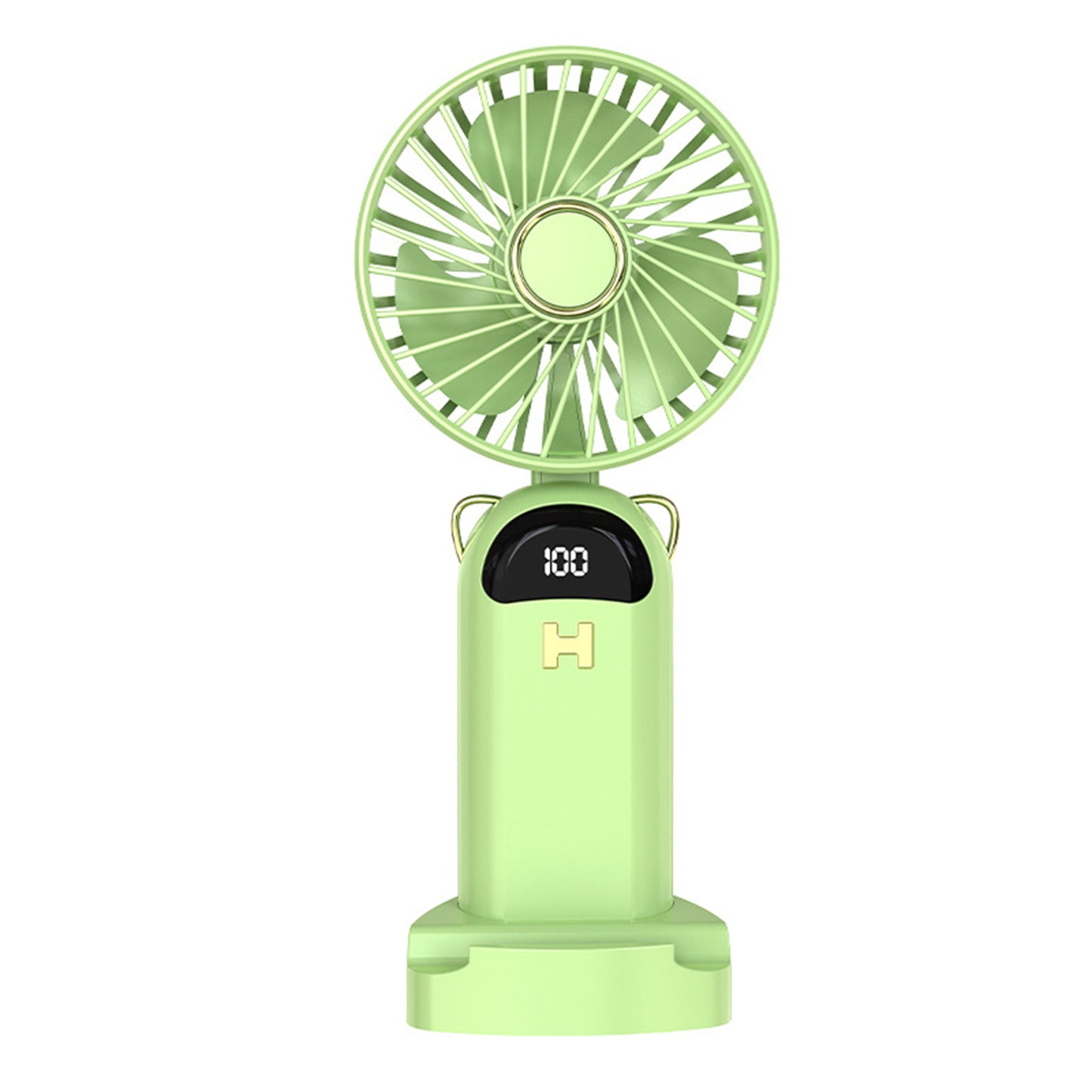 Mini Handheld Fan, Portable Personal Fan Hanging Neck Fan W/5 Speed Adjustable Fan