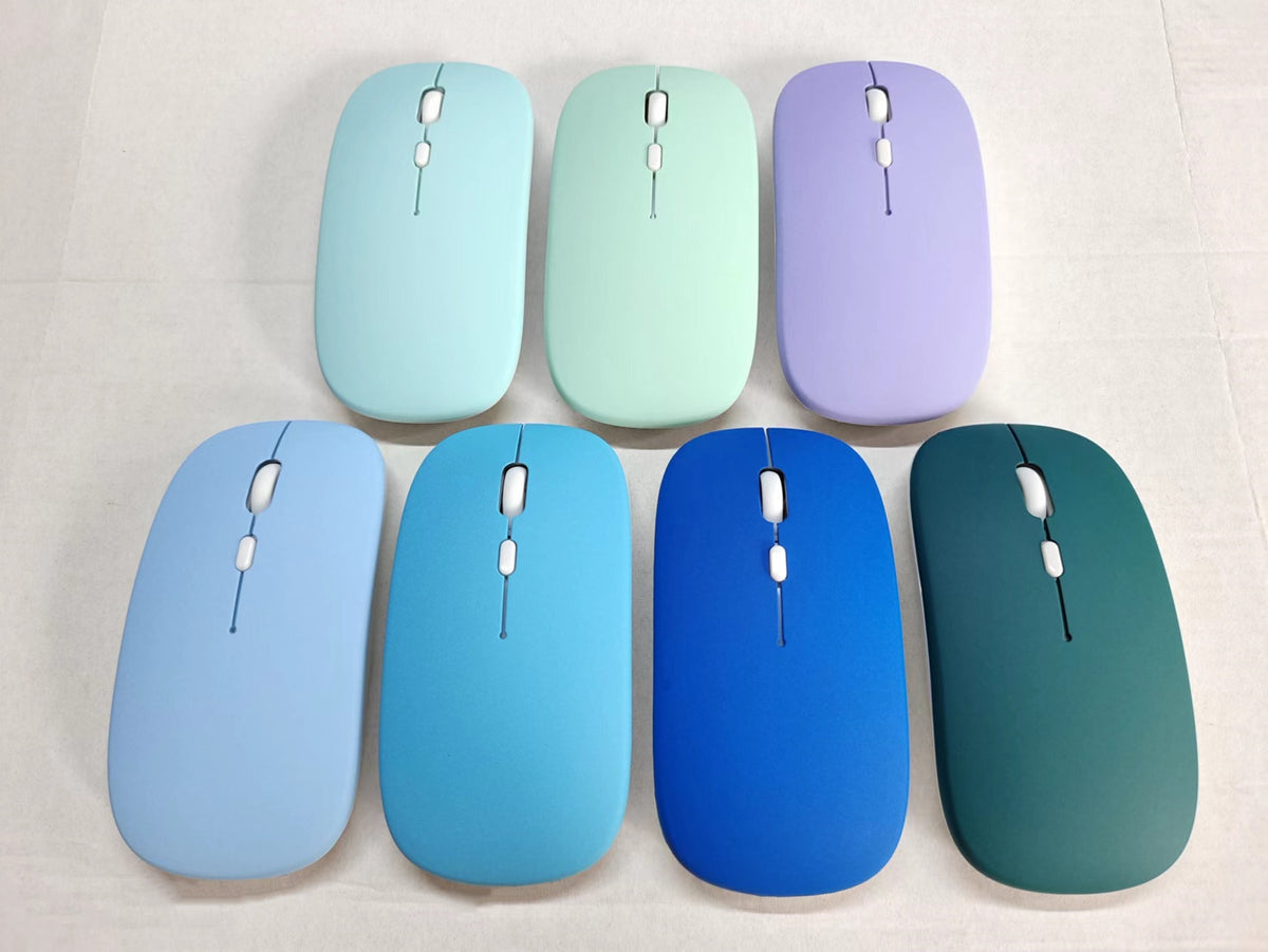 Wireless Mouse, Slim Silent Mouse 2.4G Portable Mobile Optical Office Mouse for Notebook...