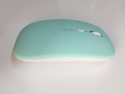 Wireless Mouse, Slim Silent Mouse 2.4G Portable Mobile Optical Office Mouse for Notebook...