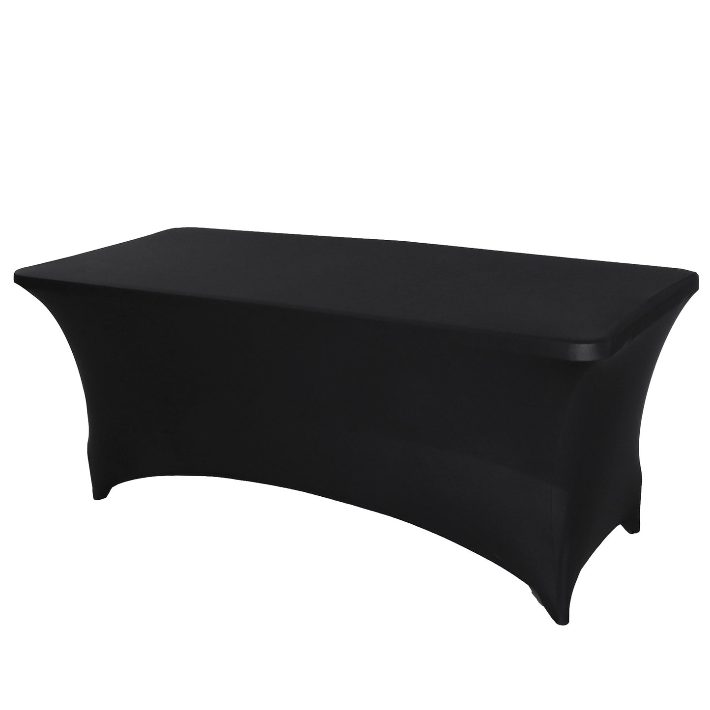 4' Spandex Table Cover Fitted Rectangular Table Stretchable Fabric