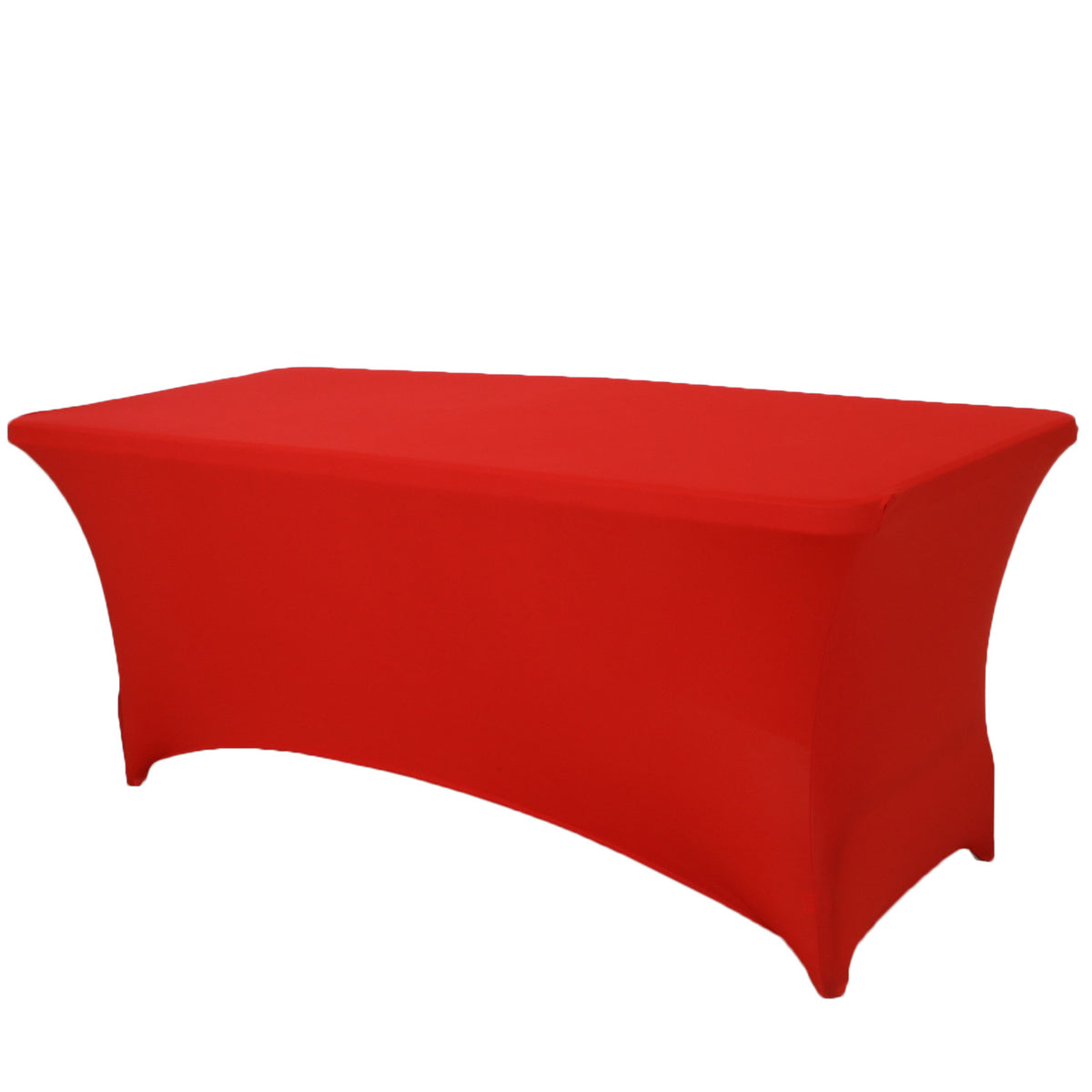 4' Spandex Table Cover Fitted Rectangular Table Stretchable Fabric