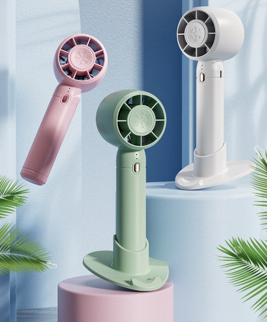 Portable Handheld Fan Small Fan USB Rechargeable Personal Hand Held Fan