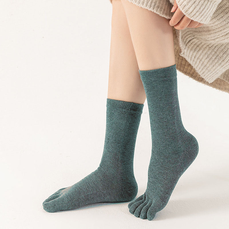 Yoga Socks for Women & Men Full Toe Non Slip Sticky Grip Accessories for Yoga, Barre, Pilates