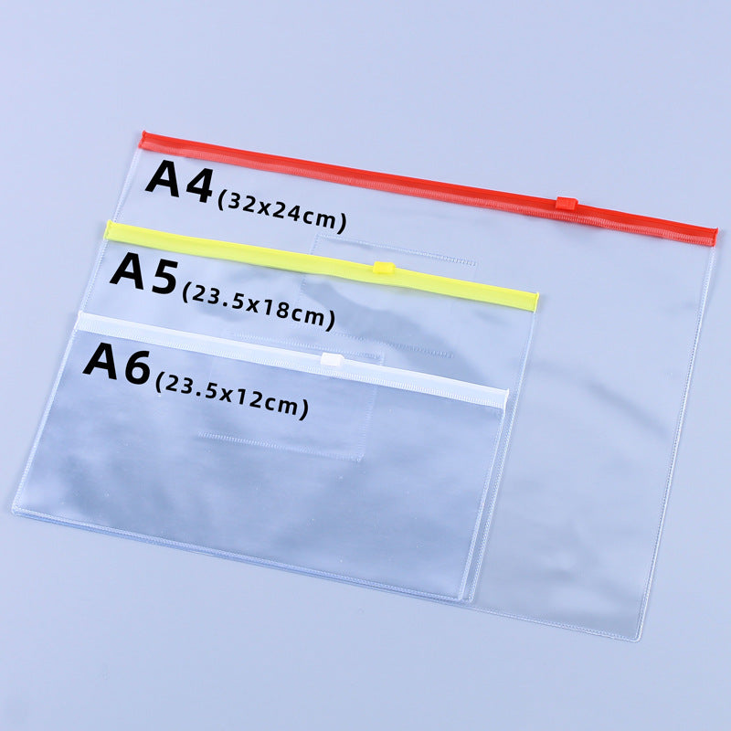 A6 Plastic Envelope Poly Zip Envelop Plastic Envelopes Files Zipper Folders