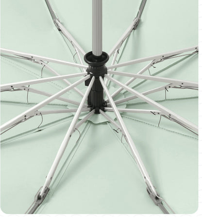 Reverse Folding Umbrella Reflective Safety Strip Automatic Open Umbrella UV Protection Umbrella