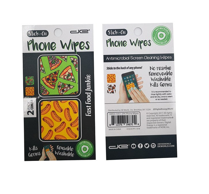 Customizable Phone Screen Cleaner Sticker(2 pieces)