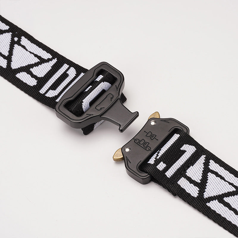 Customized Woven Jacquard Belt Exquisite Pattern Fancy Belt Polyester Casual Women Pant Belt