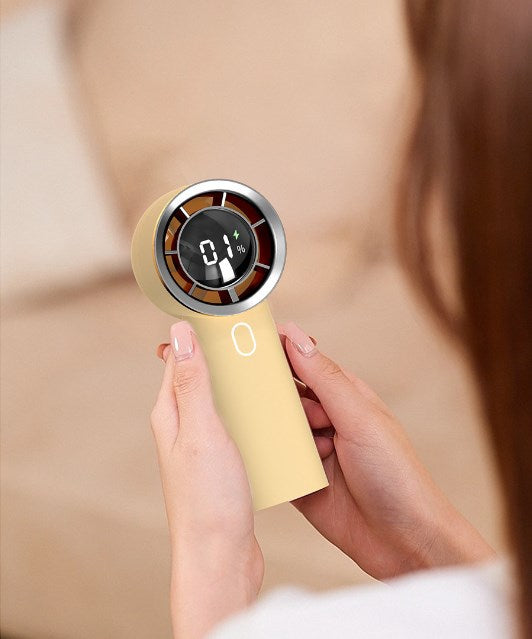 Mini Handheld Fan Rechargeable Portable Small Cold Compress Fan Desk Fan