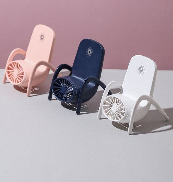 Mini Handheld Fan Rechargeable Portable Small Fan Desk Fan 3 Levels Wind Speed