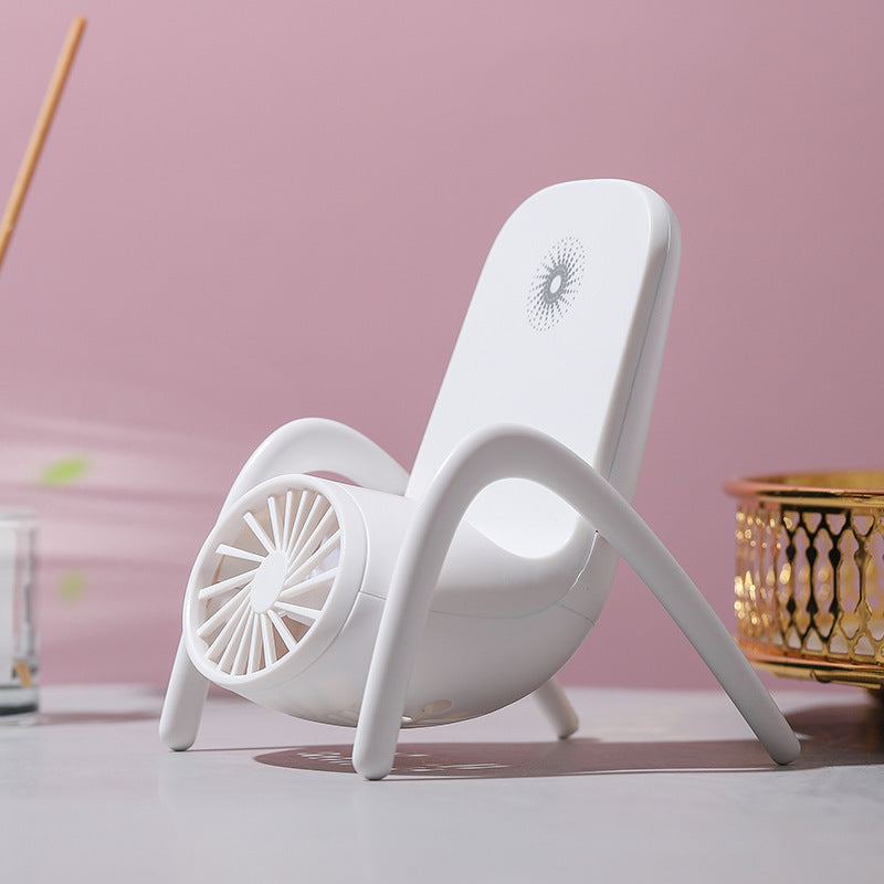 Mini Handheld Fan Rechargeable Portable Small Fan Desk Fan 3 Levels Wind Speed