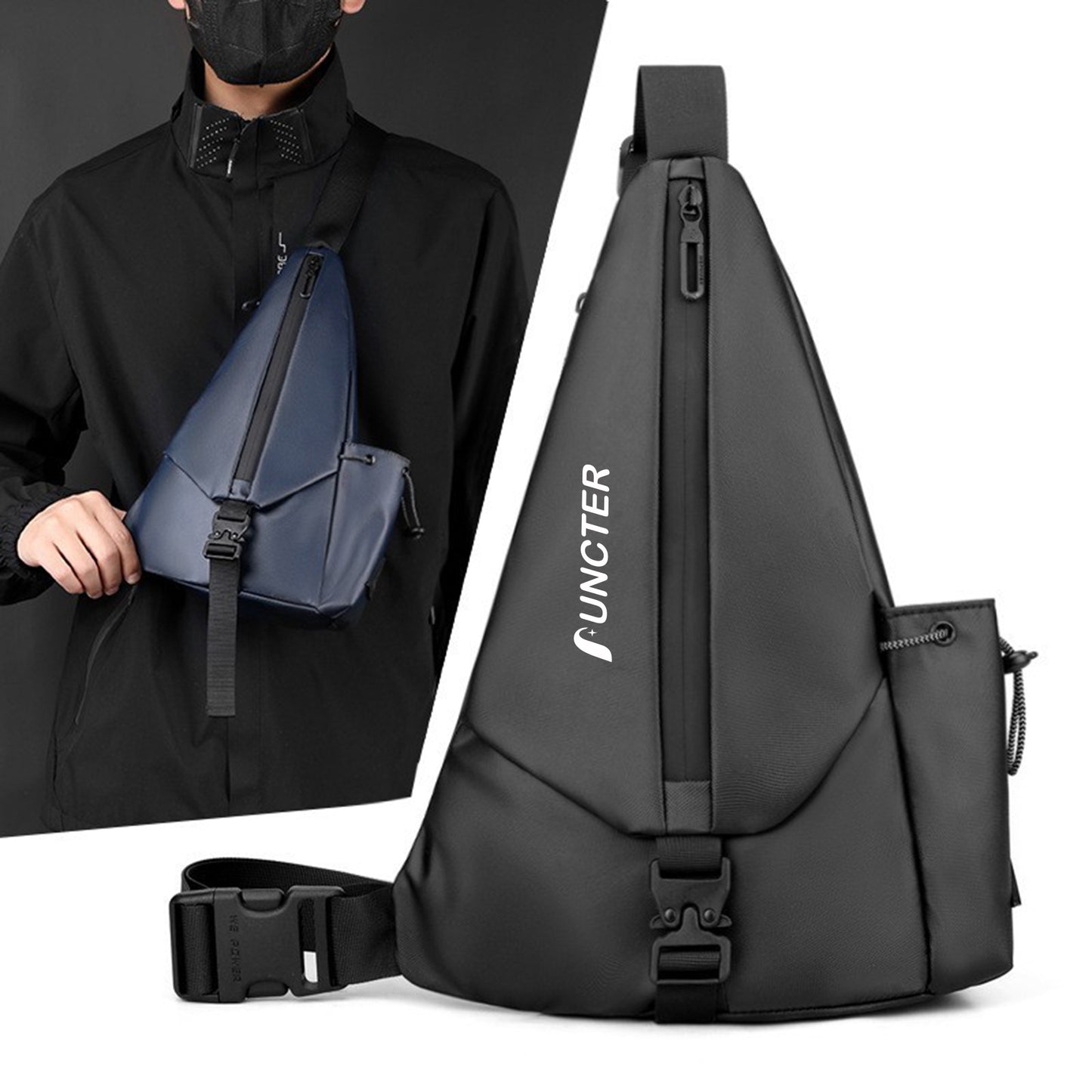 Crossbody Sling Backpack Chest Bag