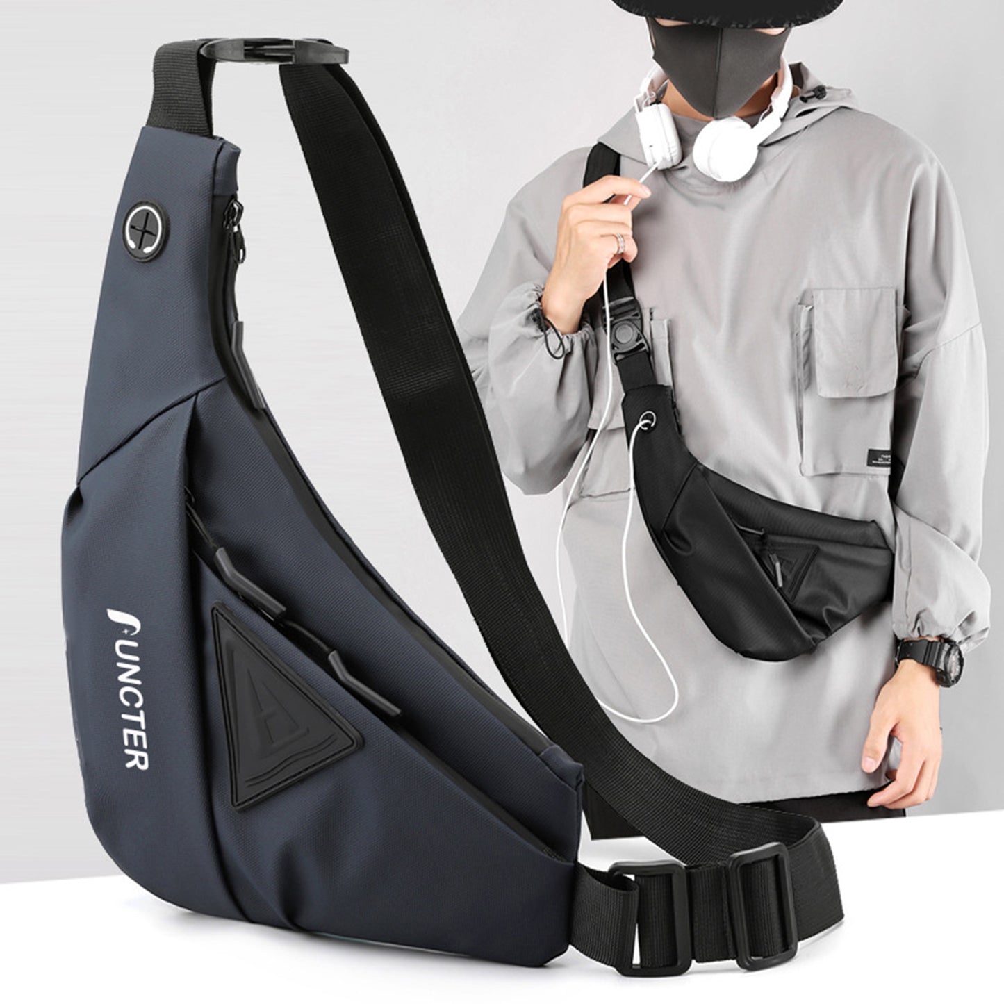 Sling Backpack Crossbody Shoulder Bag