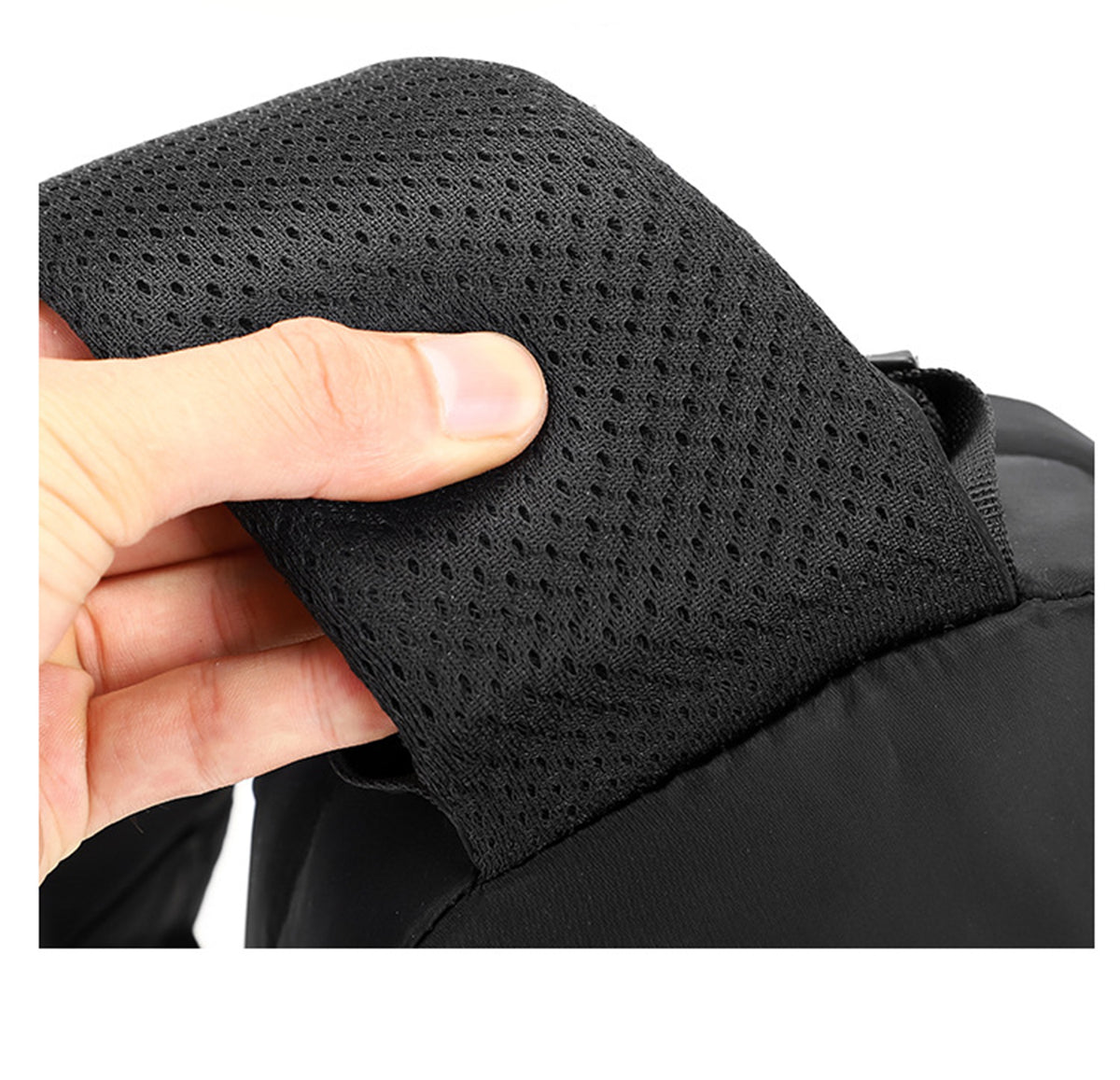 Sling Crossbody Backpack With USB Charger Chest Bag