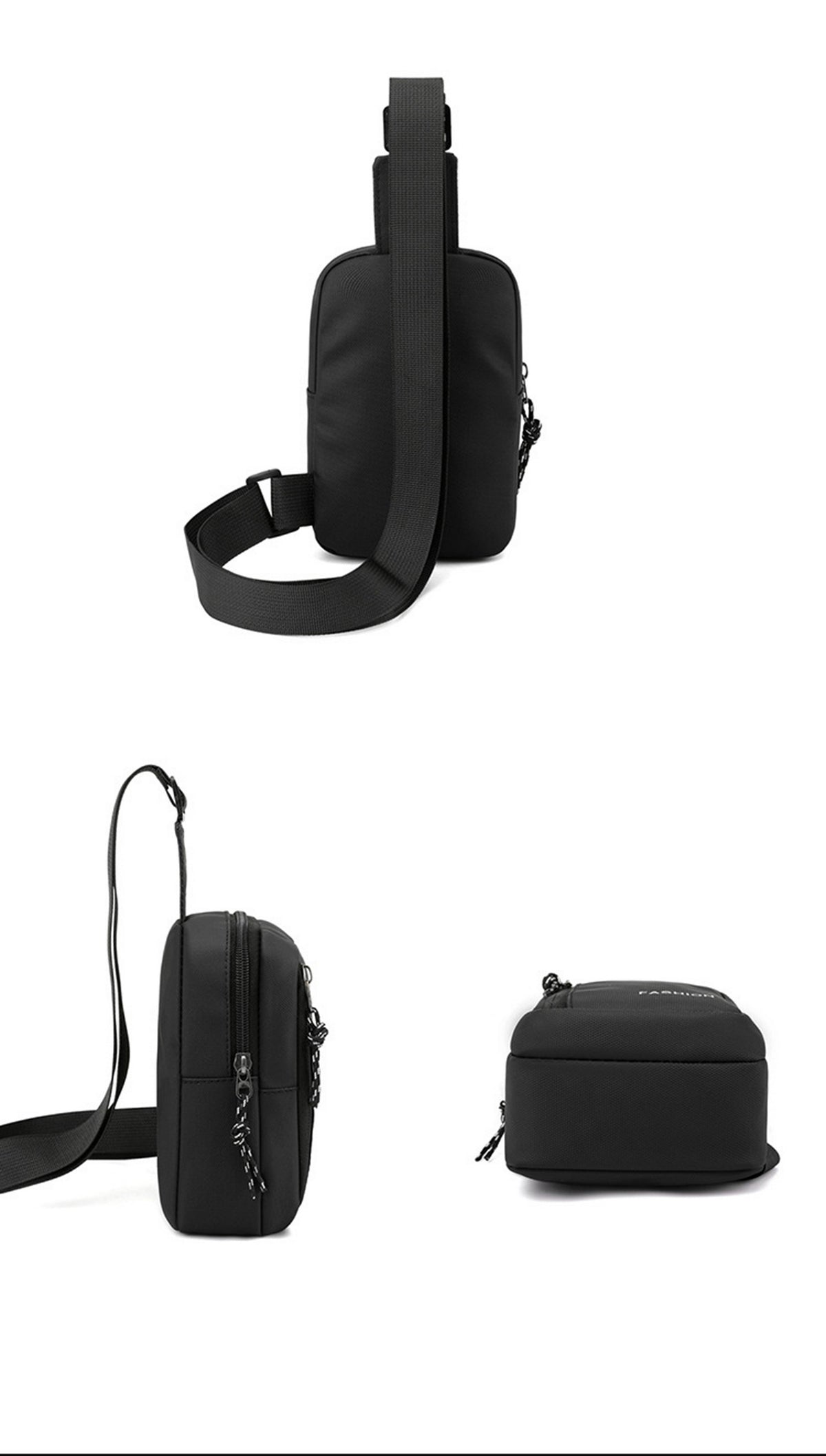 Mini Sling Bag for Women Men Trendy Casual Phone Chest Bag Waterproof Crossbody Daypack