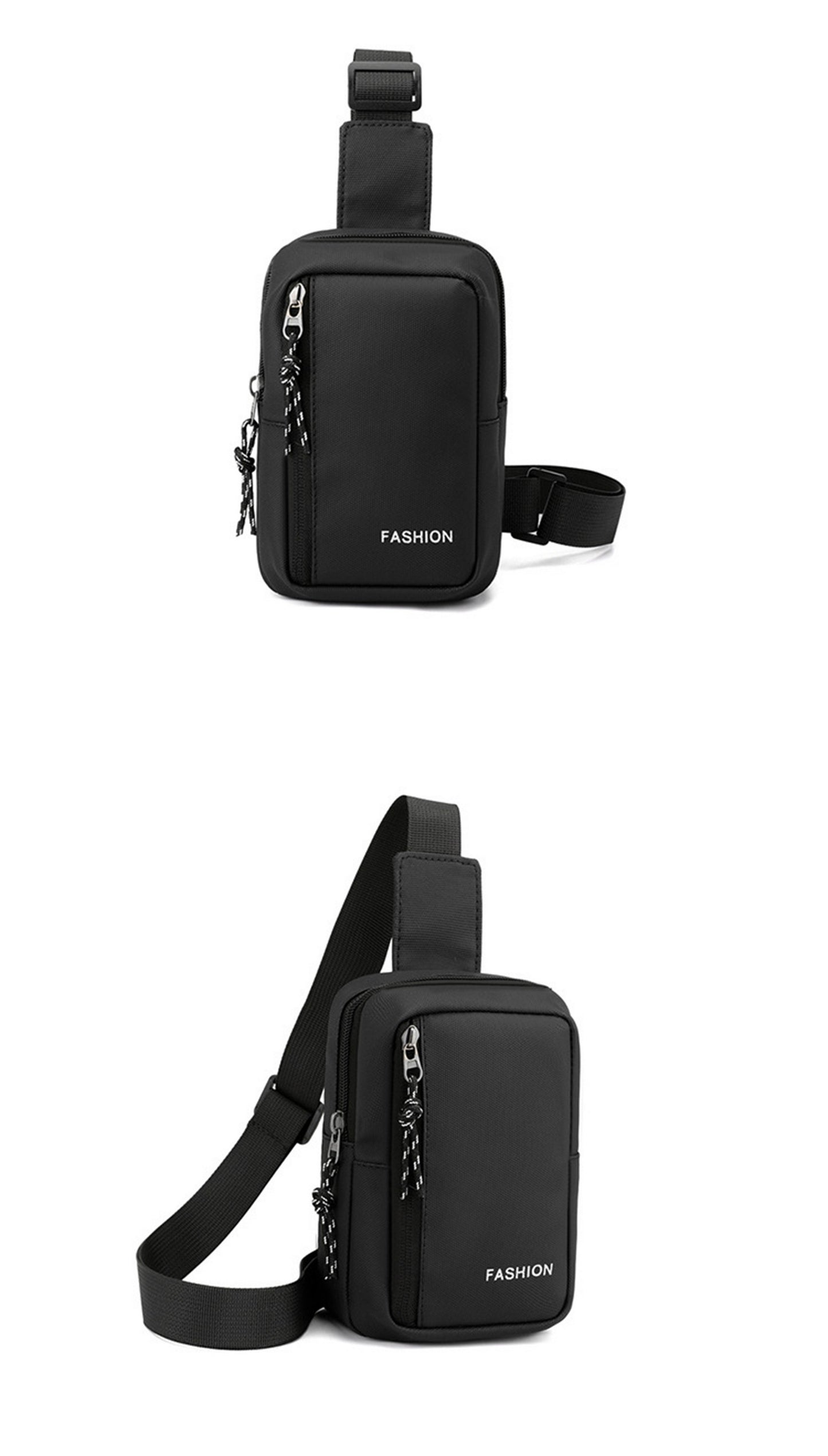 Mini Sling Bag for Women Men Trendy Casual Phone Chest Bag Waterproof Crossbody Daypack