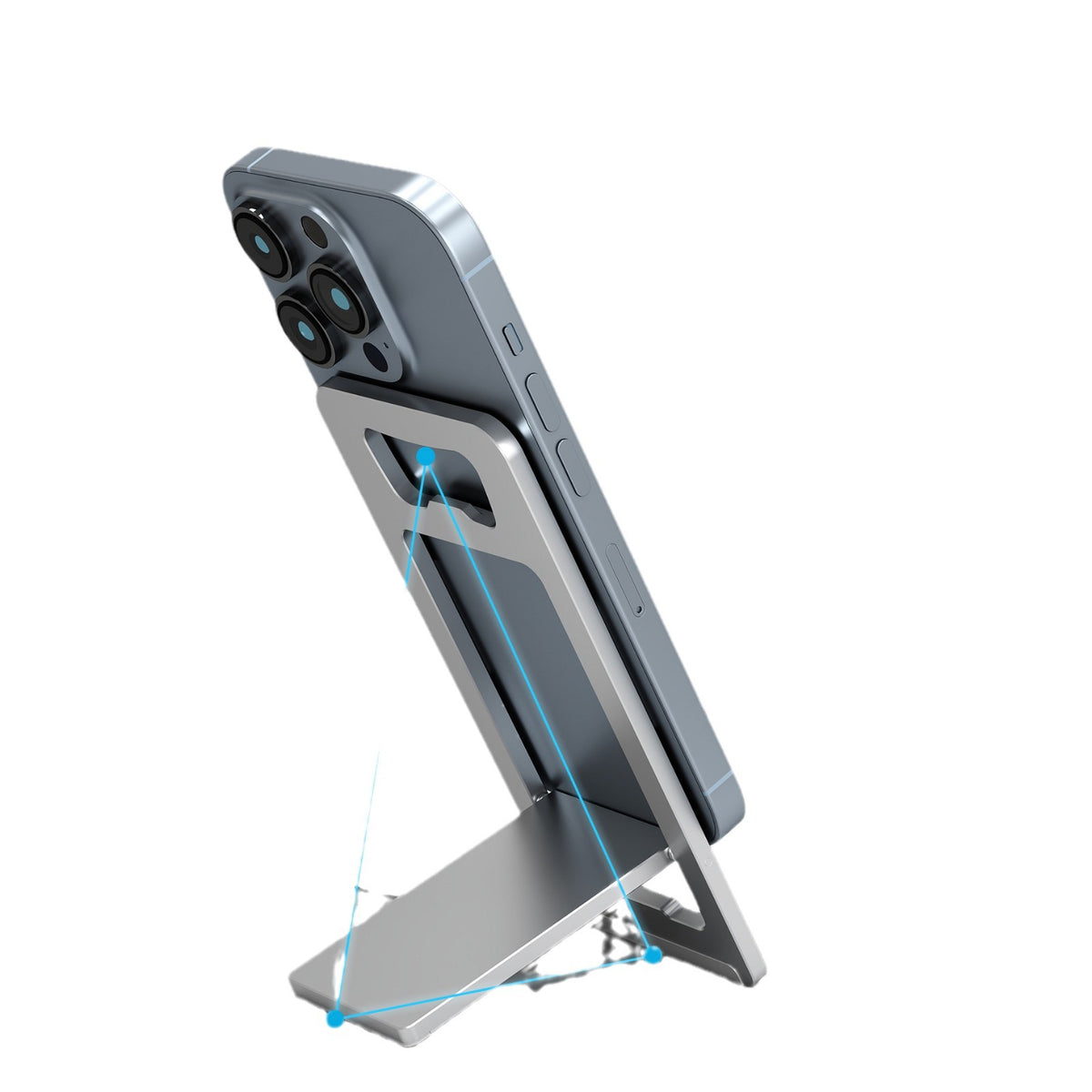 Portable Card Shape Aluminum Alloy Bottle Opener Phone Stand Phone Holder