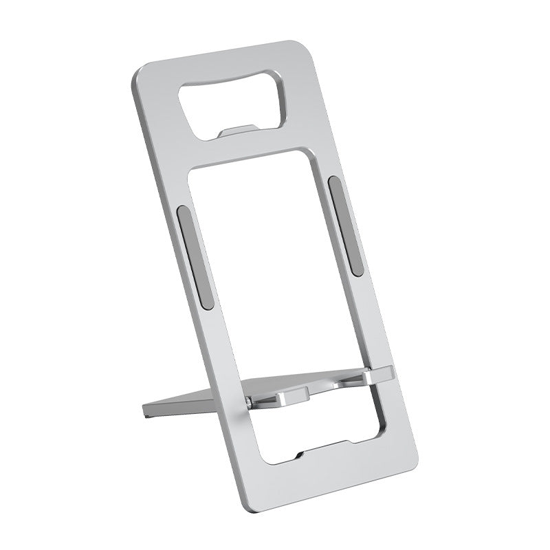 Portable Card Shape Aluminum Alloy Bottle Opener Phone Stand Phone Holder