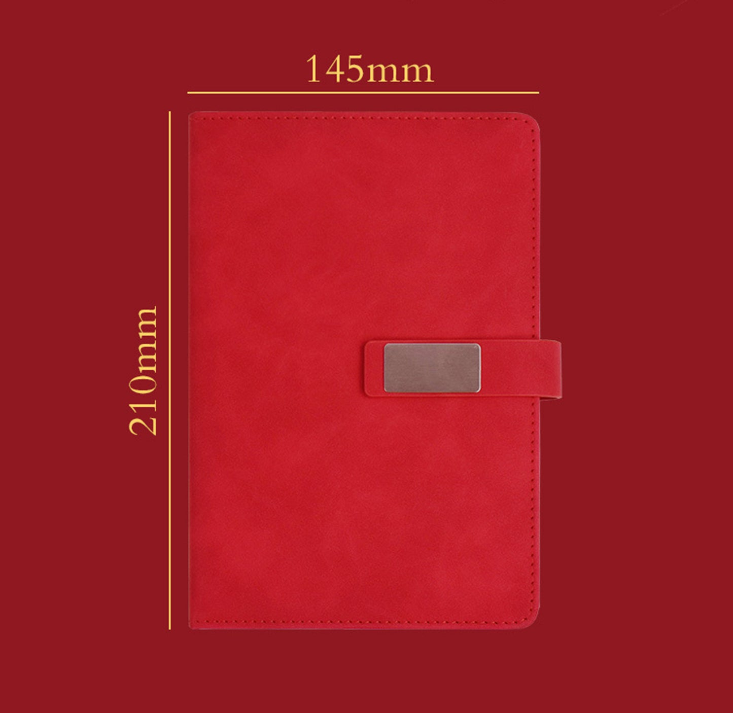 2026 Planner A5 Notepad PU Leather & Pen Gift Box Set
