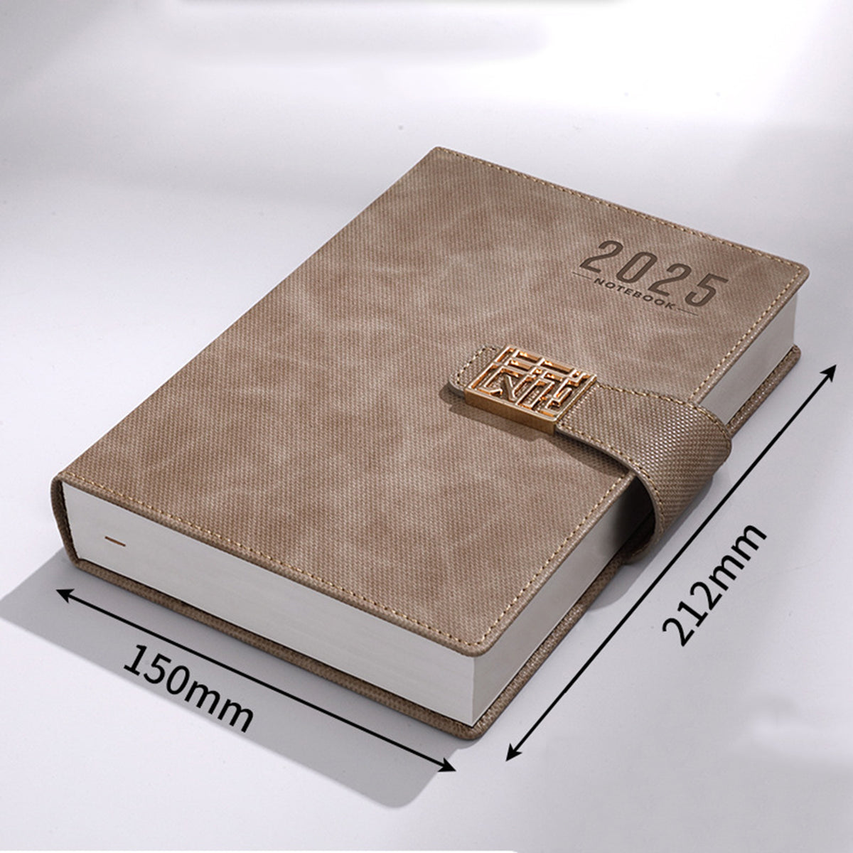 A5 Journal with Magnetic Buckle 360 Pages (180 Sheets) 80Gsm Paper