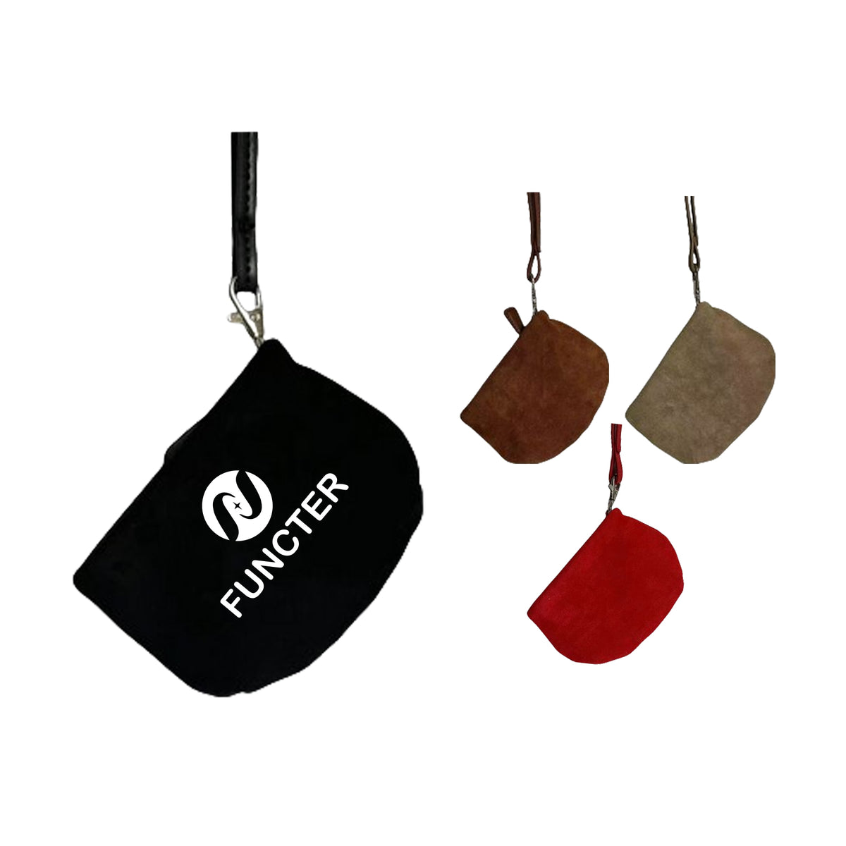 Casual Mini Suede Minimalist Wallet Wristlet Purse