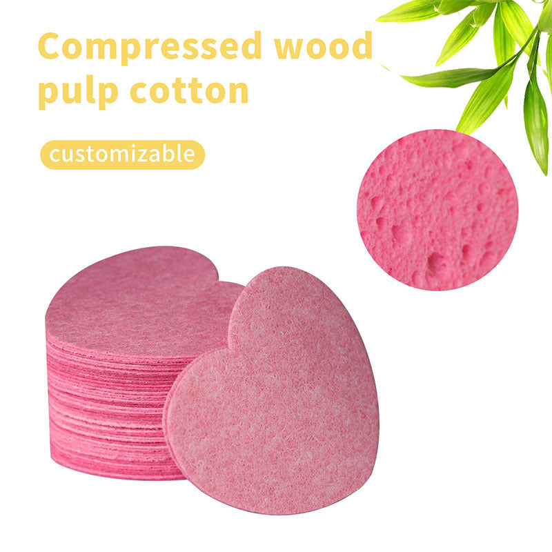 Heart Shaped Facial Cleaning Sponges