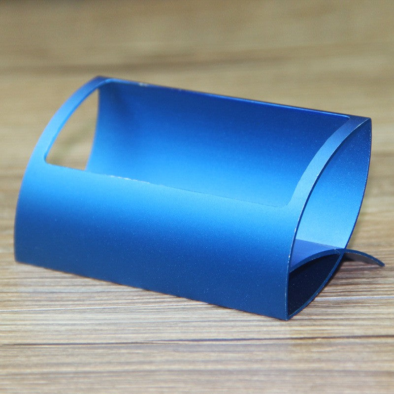 Metal Business Card Holder Desktop Display Stand